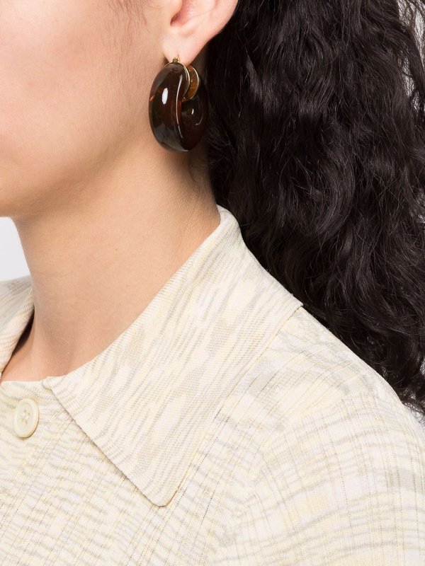 iKRIX JIL SANDER: Earrings - Hoop earrings