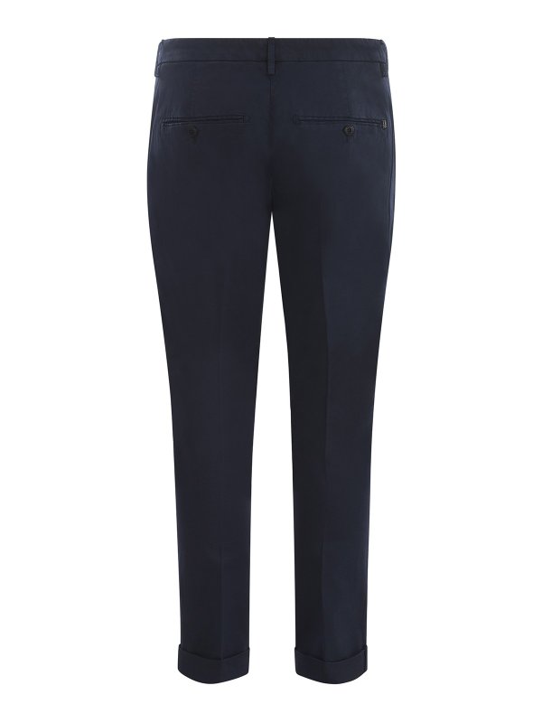 iKRIX DONDUP: jeans dritti, a sigaretta - Pantalone dondup slim in cotone