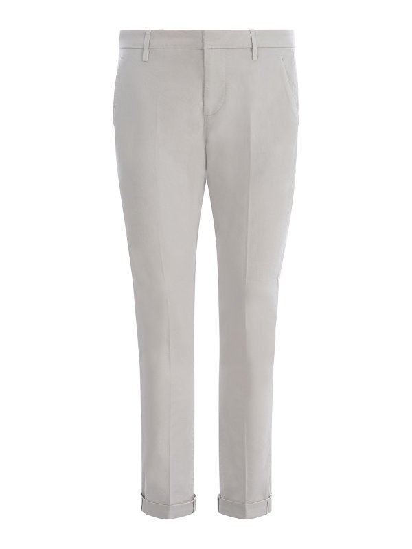 DONDUP: Straight Leg Jeans - Straight Leg Jeans - Beige