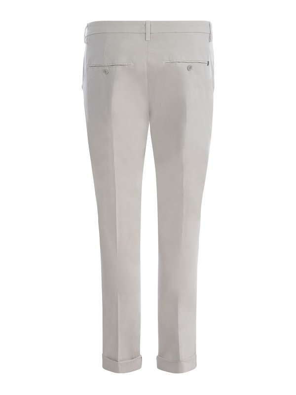 The Best Shops DONDUP: Straight Leg Jeans - Straight Leg Jeans - Beige