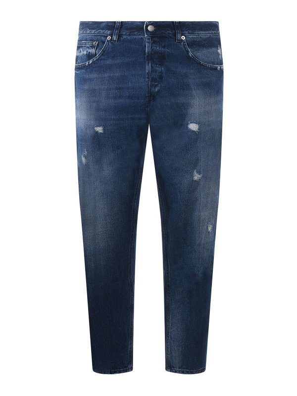 DONDUP: Straight Leg Jeans - Straight Leg Jeans - Blau