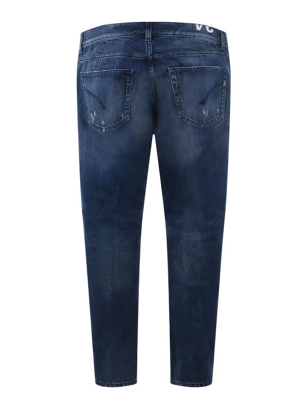 The Best Shops DONDUP: Straight Leg Jeans - Straight Leg Jeans - Blau