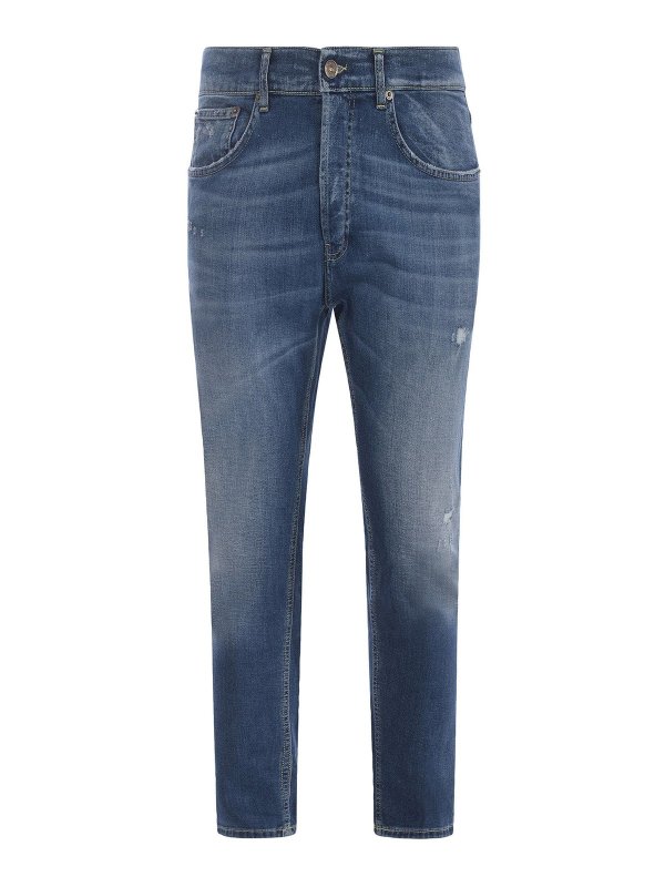 DONDUP: Straight Leg Jeans - Straight Leg Jeans - Denim