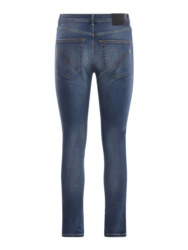 The Best Shops DONDUP: straight leg jeans - Jeans dondup  in stretch denim
