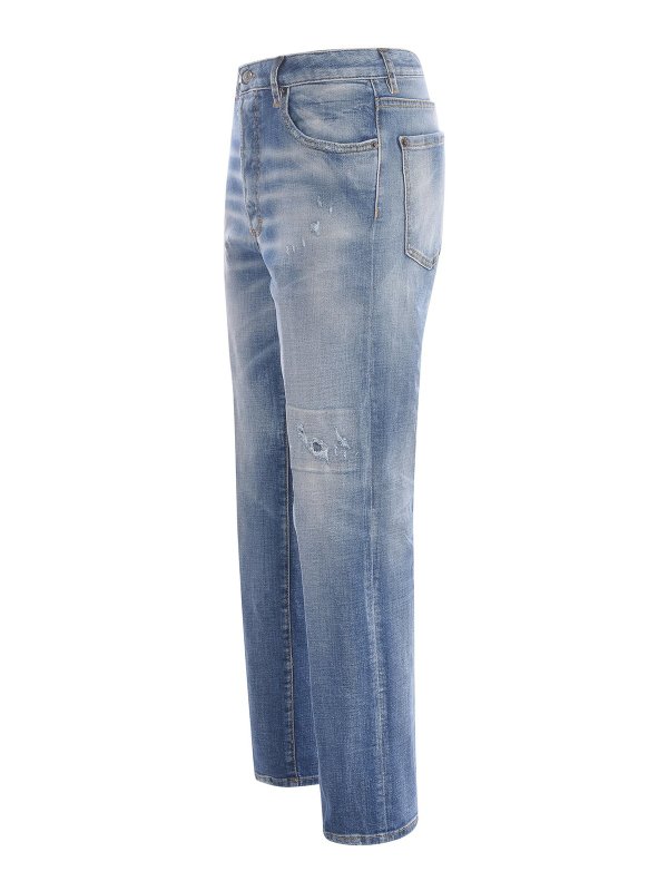 DSQUARED2: straight leg jeans online - 45