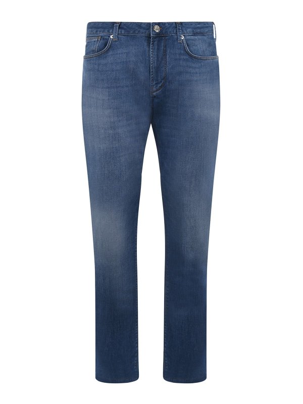EMPORIO ARMANI: jeans dritti, a sigaretta - Emporio armani jeans