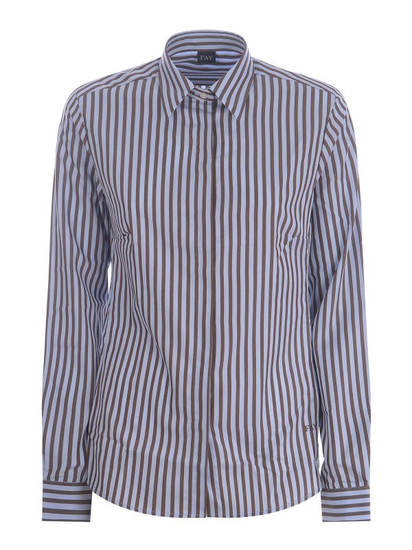 FAY: Hemden - Hemd - Blau