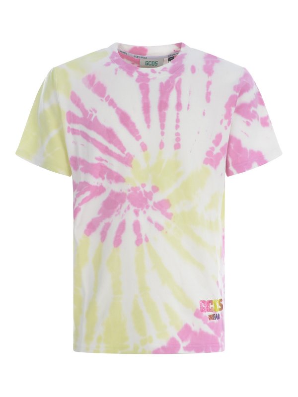 GCDS: Tシャツ - Tシャツ - Tie Dye