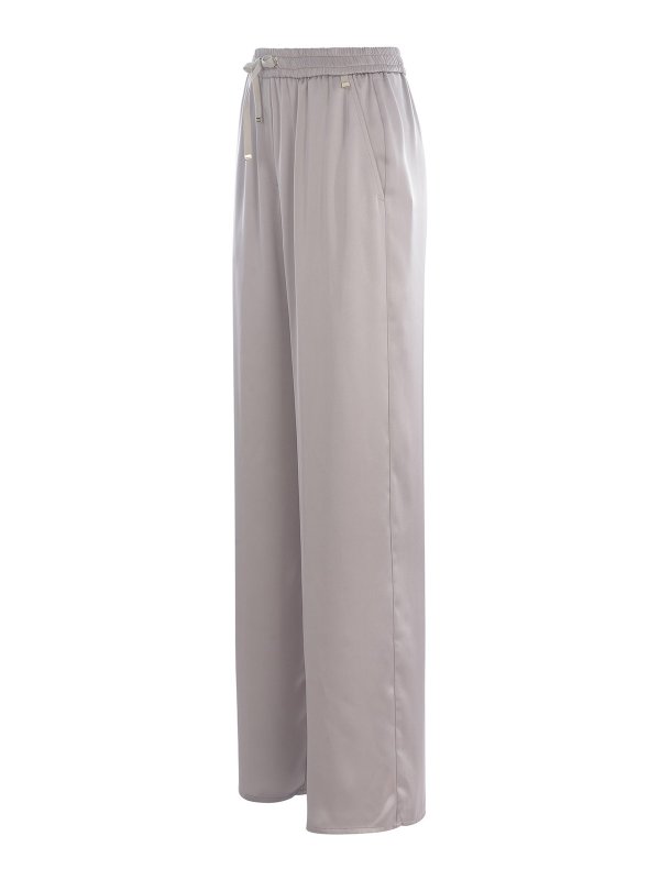 HERNO: casual trousers online - Trousers herno in crpe polyester