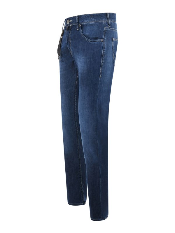 INCOTEX: Jeans à jambe droite online - Jean Droit - Denim