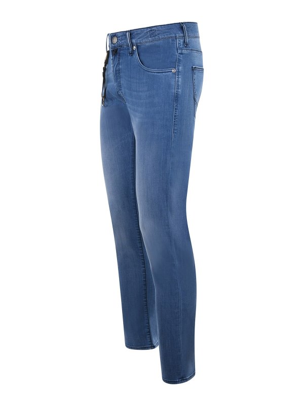 INCOTEX: Jeans à jambe droite online - Jean Droit - Denim