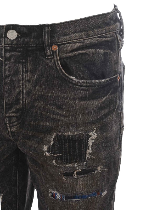 iKRIX PURPLE BRAND: straight leg jeans - 36