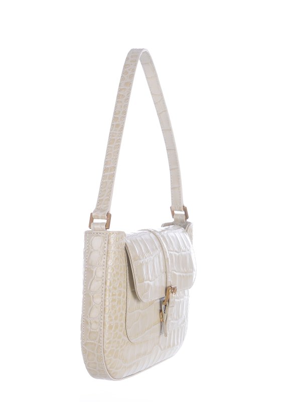BY FAR: Schultertaschen online - Schultertasche - Beige