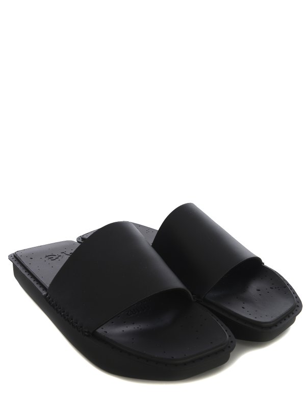 Y-3: ビーチサンダル online - ビーチサンダル - 黒