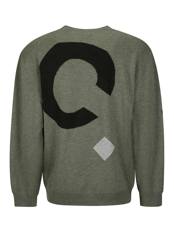 A.P.C.: Suéteres con cuello pico online - Suéter Cuello Redondo - Verde