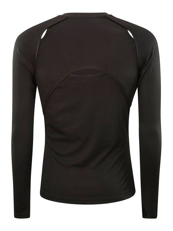 heliot emil カットソー HELIOT EMIL logo-print Cotton T-shirt | Black | FARFETCH