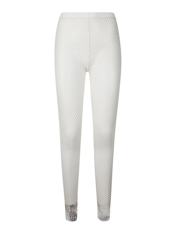 COMME DES GARCONS: Leggings - Leggings - Weiß