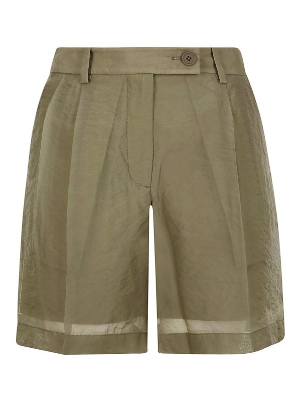 HELMUT LANG: pantaloni shorts - Bermuda velato.tech org