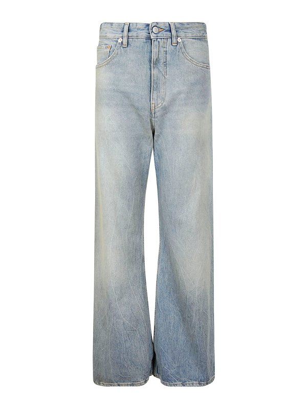 MM6 MAISON MARGIELA: straight leg jeans - Pants 5 pockets