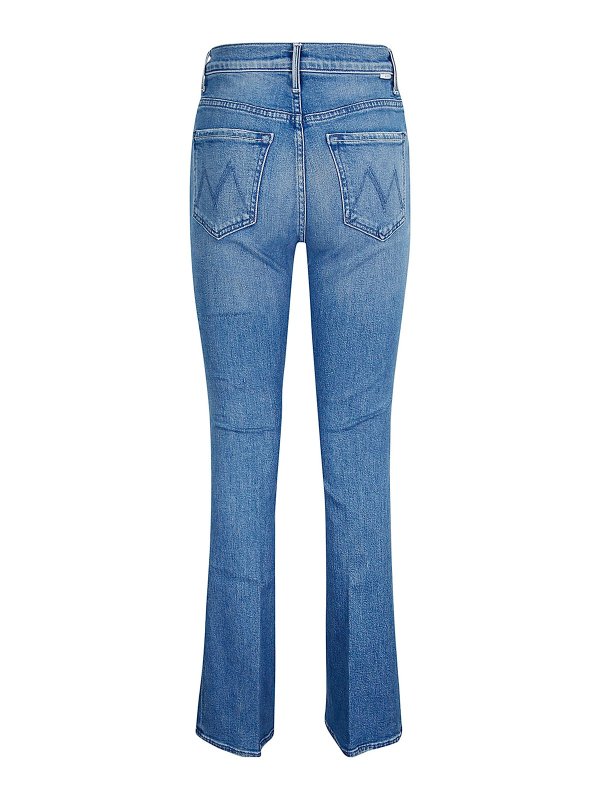 Mother: jeans dritti, a sigaretta online - Il modello weekender a vita alta
