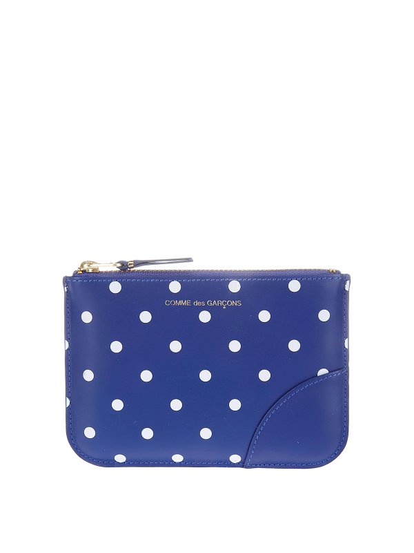 COMME DES GARÇONS WALLET: 財布＆ポーチ - 財布 - ブルー