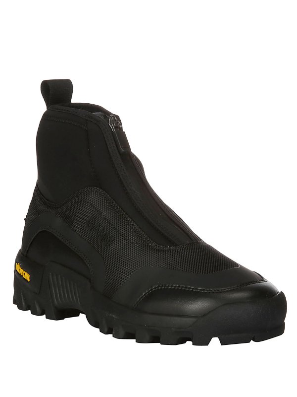 GANNI: trainers online - Performance high top zip sneaker