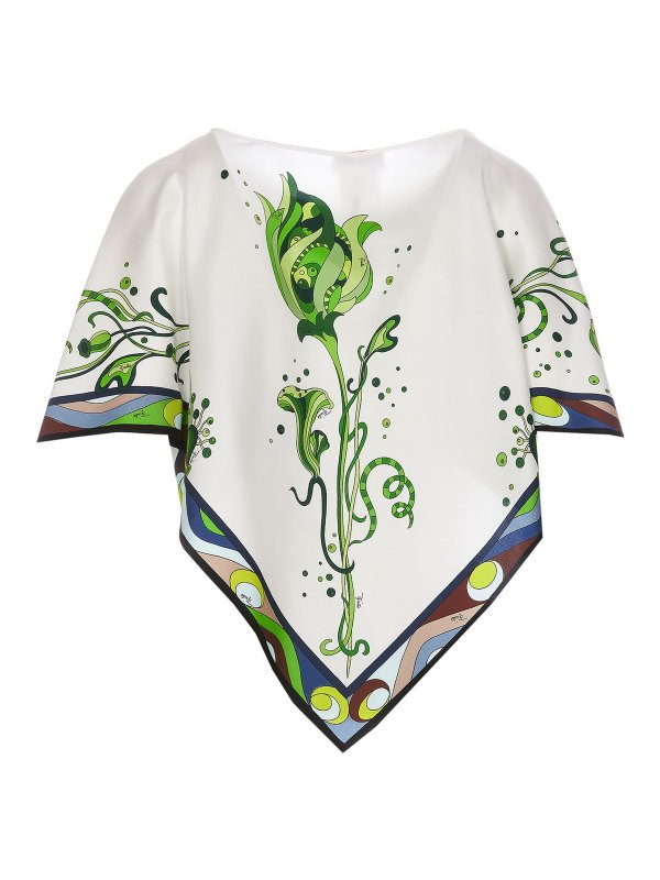 EMILIO PUCCI: Blusen online - Bluse - Grün