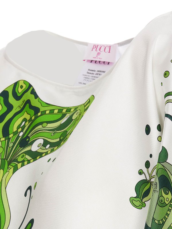 The Best Shops EMILIO PUCCI: Blusen - Bluse - Grün