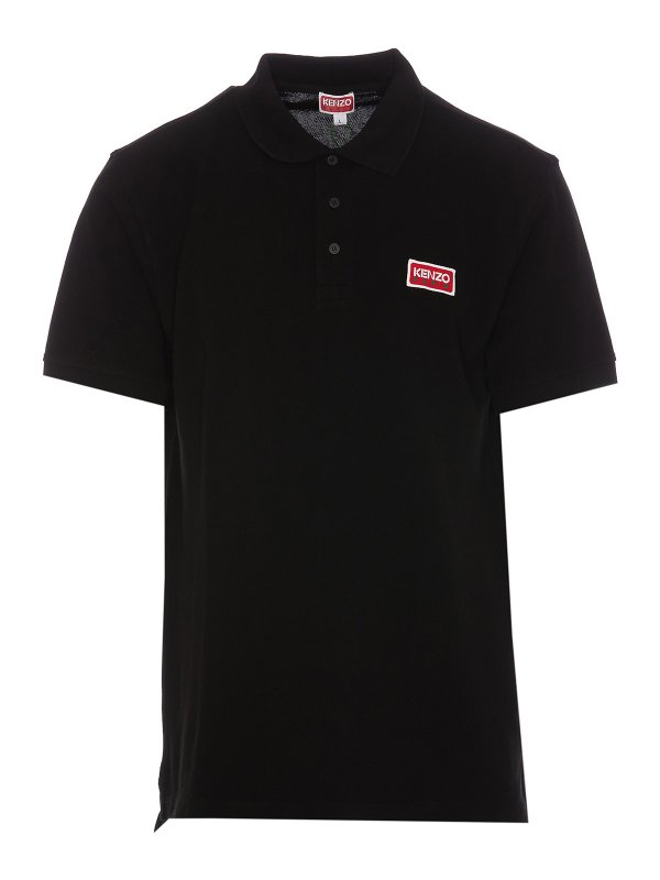 Kenzo Kenzo paris polo - Black - Men|FD65PO5314PU99J | thebs.com