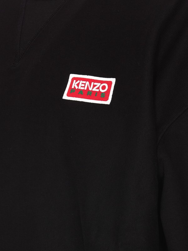 Kenzo Kenzo paris oversize sweatshirt - Black | FD65SW0714ME99J