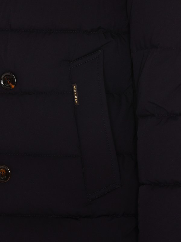 The Best Shops MOORER: padded jackets - down jacket with frontal zip