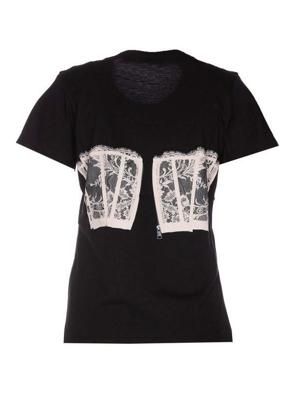 ALEXANDER MCQUEEN: T-shirts online - T-Shirt - Noir