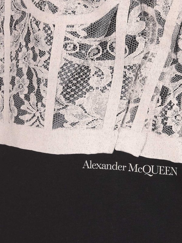 The Best Shops ALEXANDER MCQUEEN: T-shirts - T-Shirt - Noir