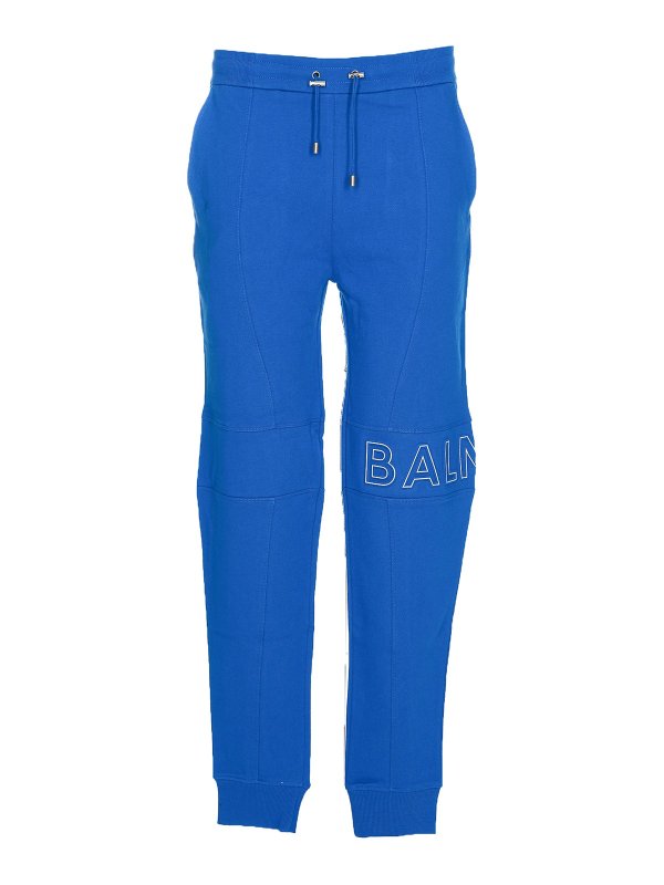 Balmain: Jumpsuits - Jumpsuit - Blau