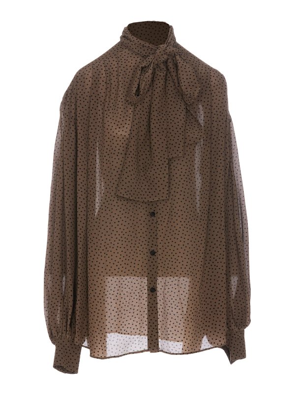 Balmain: Hemden - Hemd - Braun