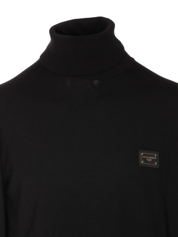 Logo plaque pullover shop online: DOLCE & GABBANA