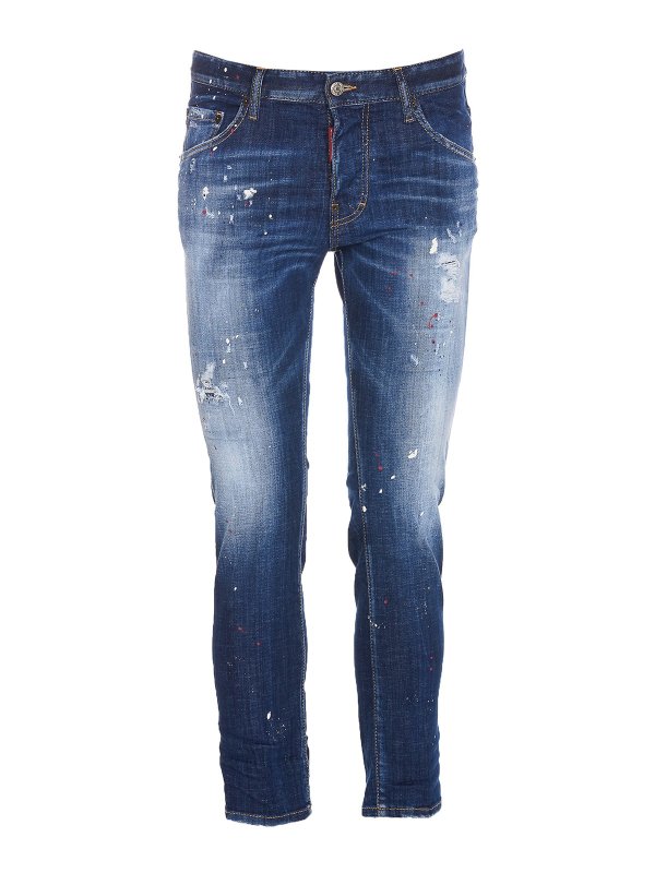 DSQUARED2: Skinny Jeans - Skinny Jeans - Blau