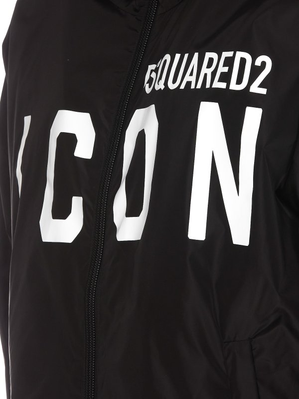 The Best Shops DSQUARED2: casual jackets - Be icon cargo windbreaker