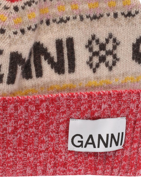 GANNI: Gorros online - Gorro - Multicolor