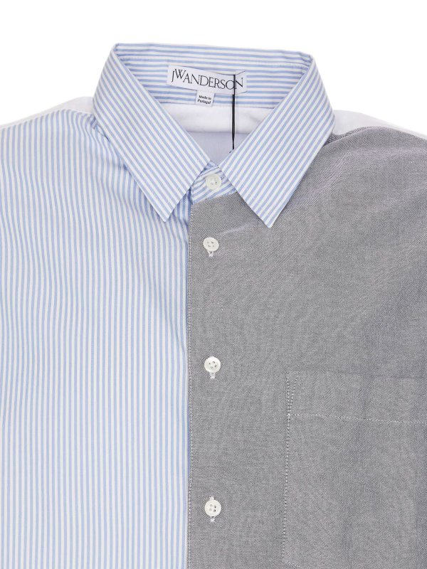 シャツ - ブルー shop online: J.W. ANDERSON