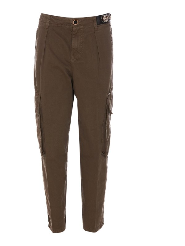 Casual trousers Liu Jo - Cargo pants - WF3168T332190809