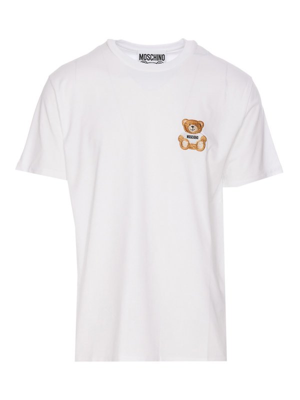 MOSCHINO: Camisetas - Camiseta - Blanco