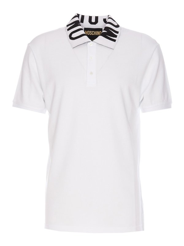 MOSCHINO: Polos - Pantalón Casual - Blanco