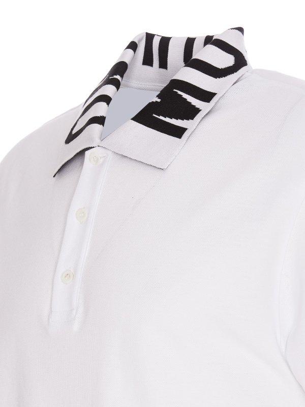 The Best Shops MOSCHINO: Polos - Pantalón Casual - Blanco