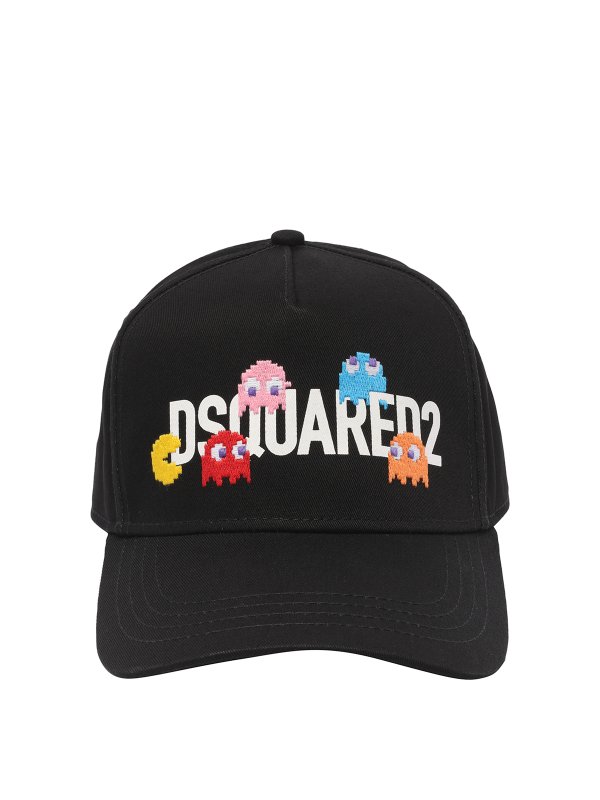 DSQUARED2: hats & caps - D2 pac-man baseball cap