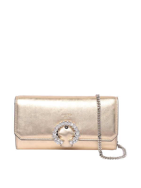 JIMMY CHOO: 財布＆ポーチ - 財布 - 金