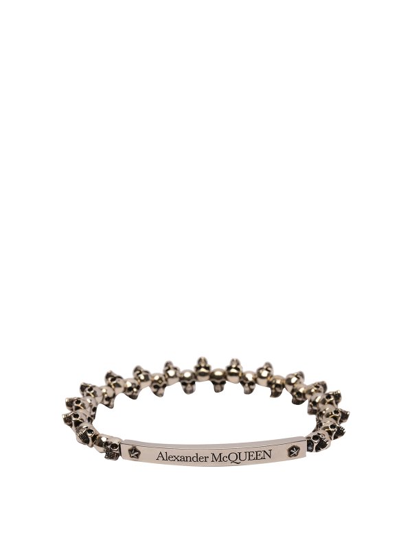 ALEXANDER MCQUEEN: Bracelets & Bangles - Skull bracelet