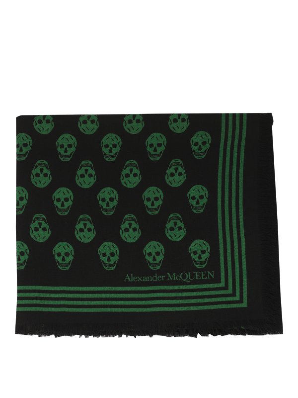 ALEXANDER MCQUEEN: scarves - Scarf skull
