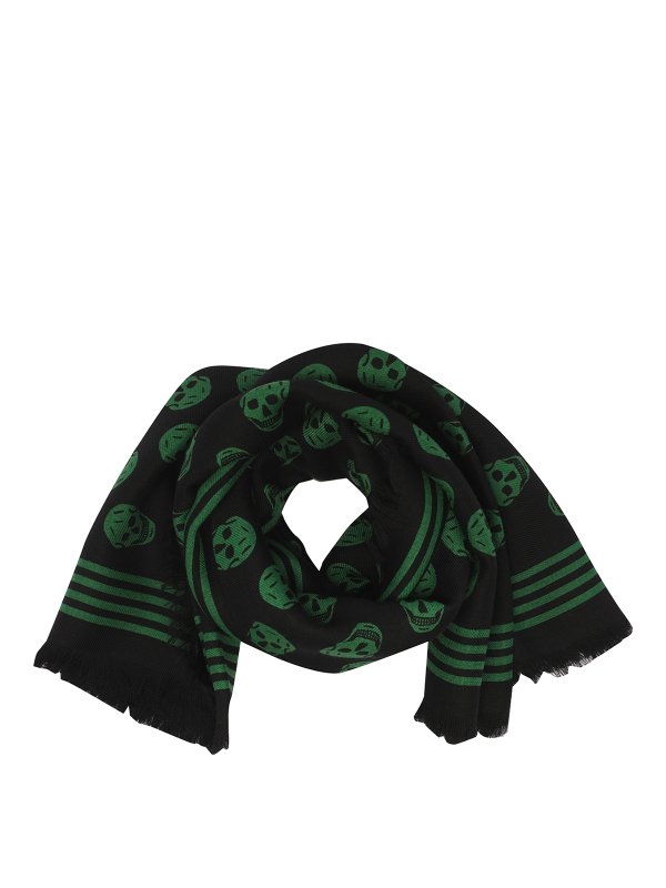 ALEXANDER MCQUEEN: scarves online - Scarf skull