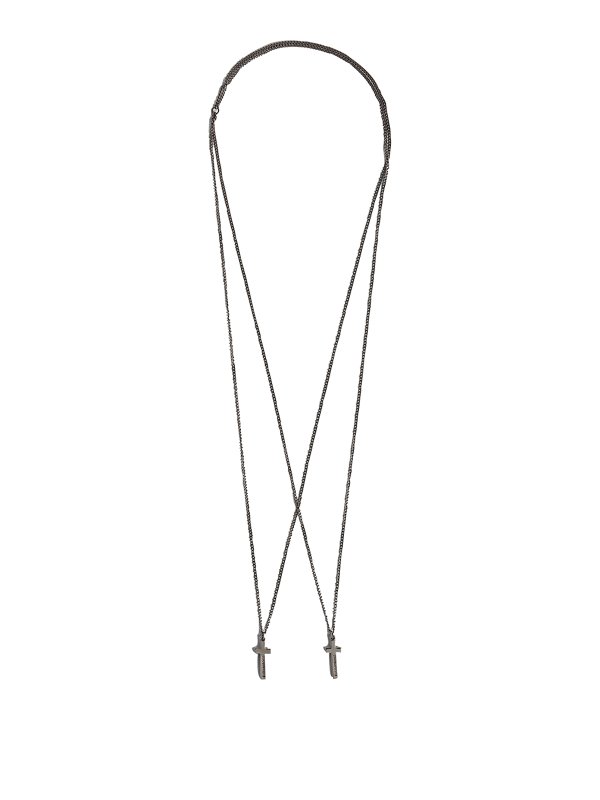 DSQUARED2: Necklaces & Chokers - Jesus necklace
